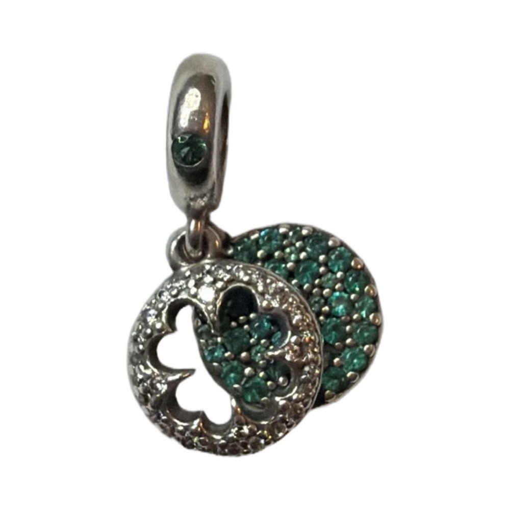 Pandora Four Leaf Clover Dangle Charm - Picture 2 of 4